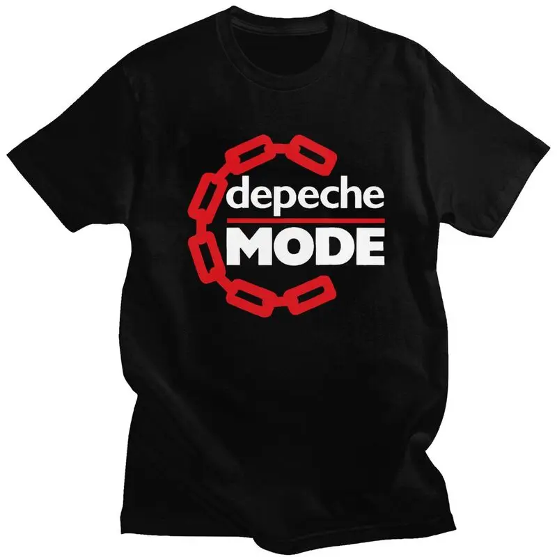 Camiseta personalizada de D-Depeche Cool Mode Electronic Rock para hombre, Camiseta de manga corta de algodón puro, camisetas informales, camisetas de moda