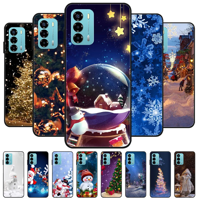 Funda de silicona suave de Navidad para ZTE Blade V40 V30 Vita V40, diseño V41 Smart A7050, 8030, 9030