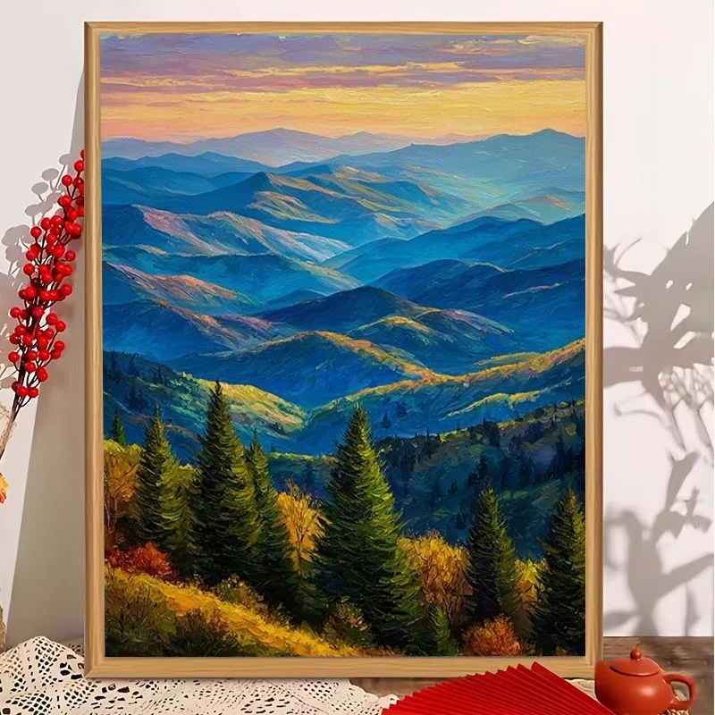 500/1000/1200/2000PCS Puzzles for Adults Tranquil Mountain Scenery,Jigsaw Puzzles Brain Challenge Game Gift Home Decor