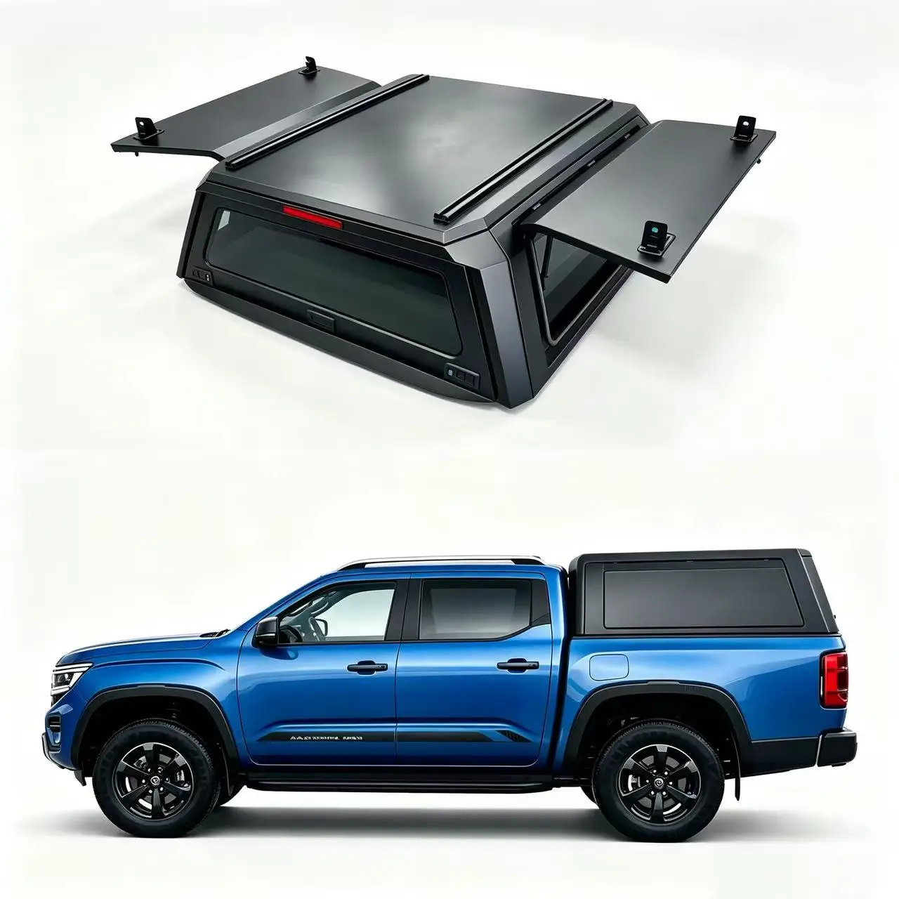 Integrated Design Truck Canopy Hard Bed Cover For Volkswagen Amarok Short Bed Easy Installation No Modification Direct Fit