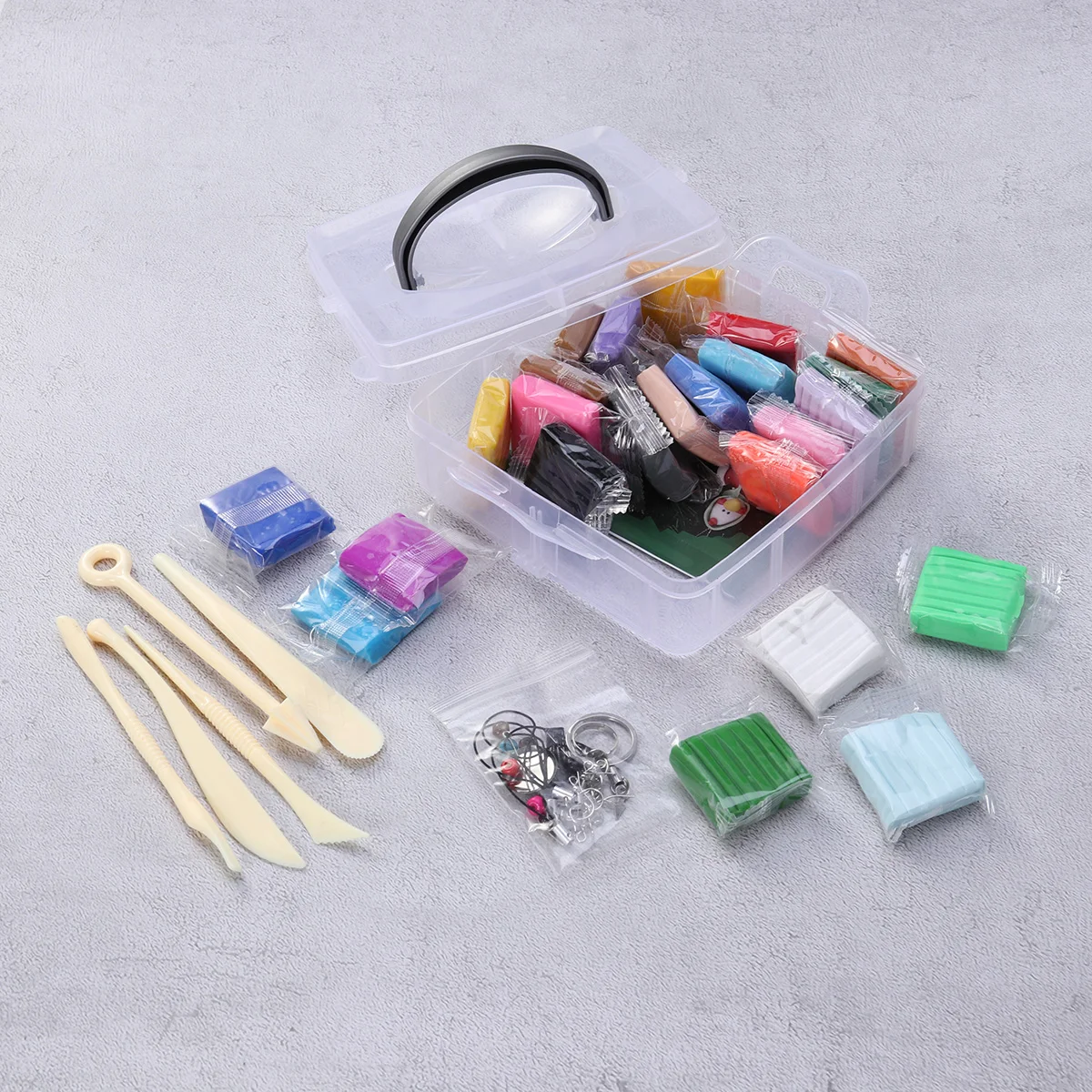 

24 Color 24-color Soft Clay Set Accessories Polymer Kit Oven Suite Modeling Bake