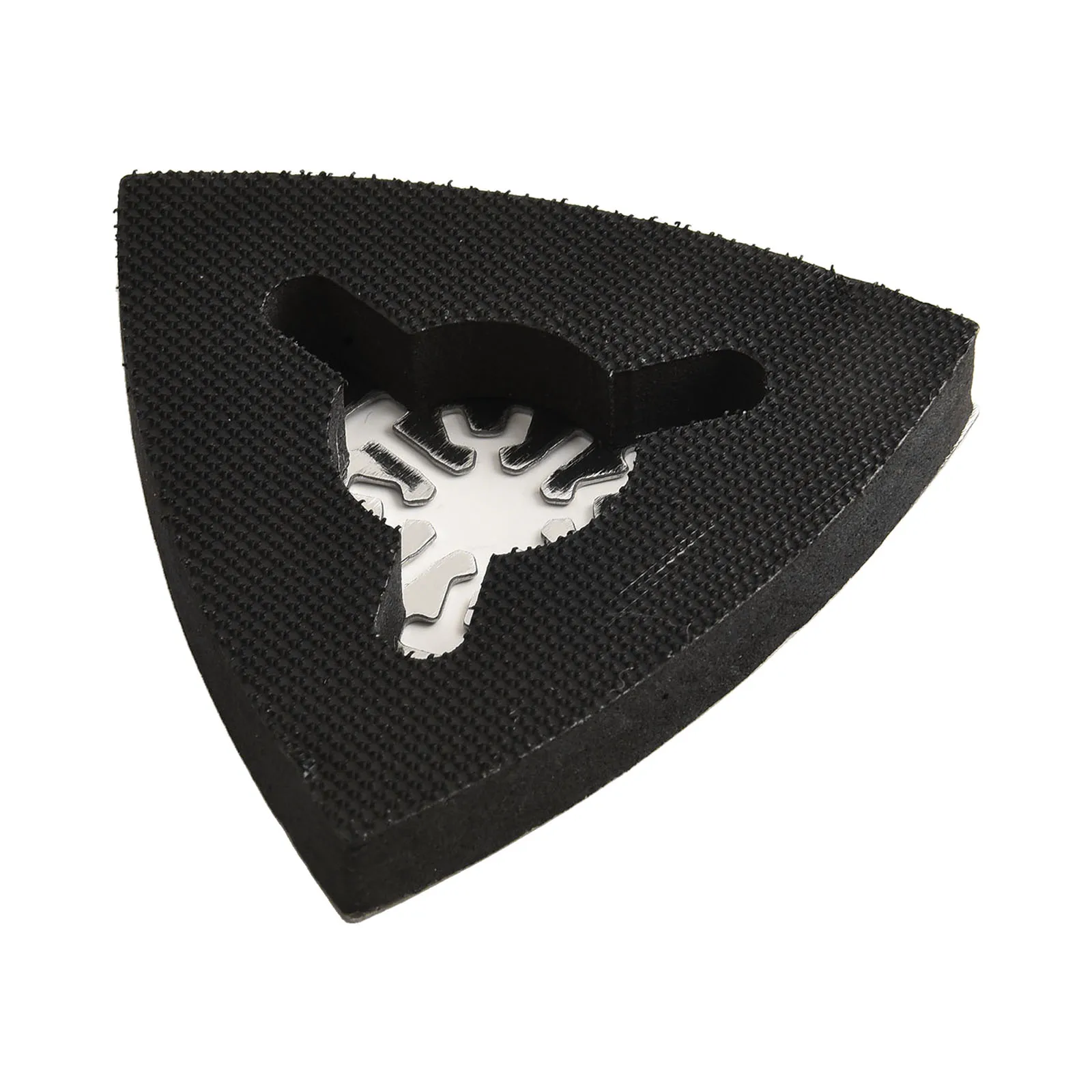 

Triangular Sanding Pad for Oscillating Sanders with Stainless Steel Construction Supports Heavy-Duty Sanding Applications