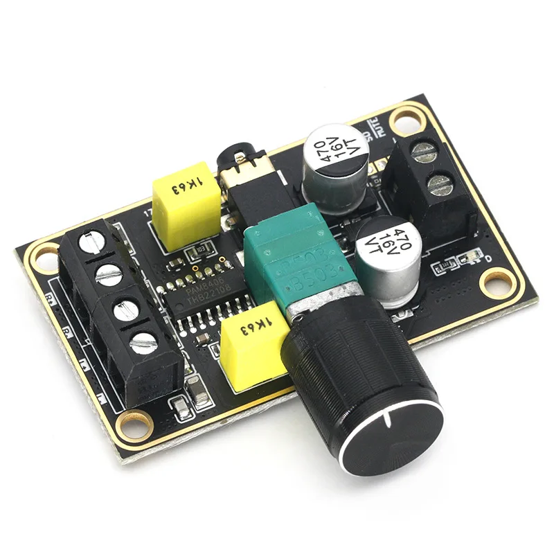 PAM8406 Digital amplifier board DIY small speaker 5W+5W two-channel stereo Class D 5V power amplification module