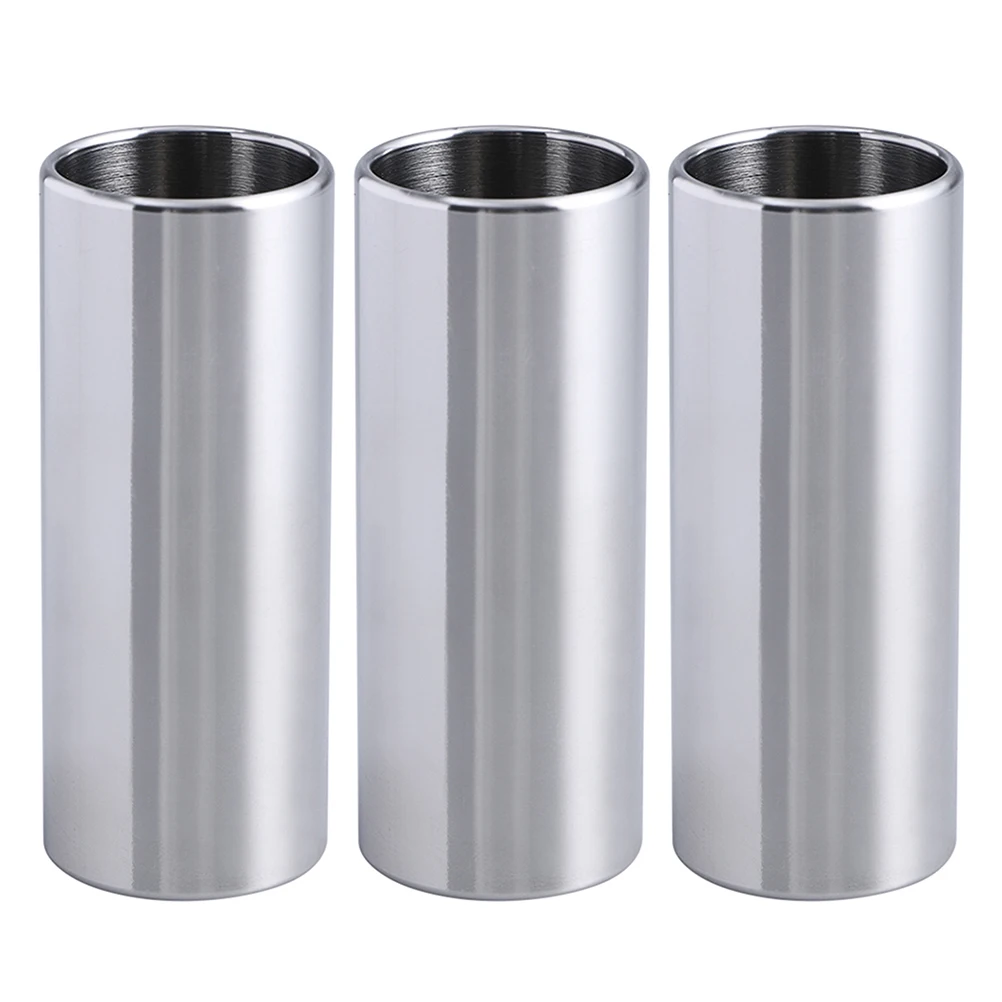 

6 Pcs Guitar Slider Bottle Neck Guitars for Finger Accessories Bottleneck Electric Instrument