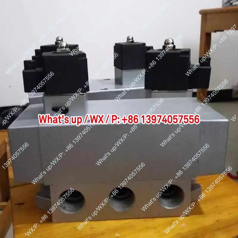 

1pcs Electromagnetic valve K25D2H-25 dual electric control two position five way 1-inch DN25 threaded directional valve K25D2-25