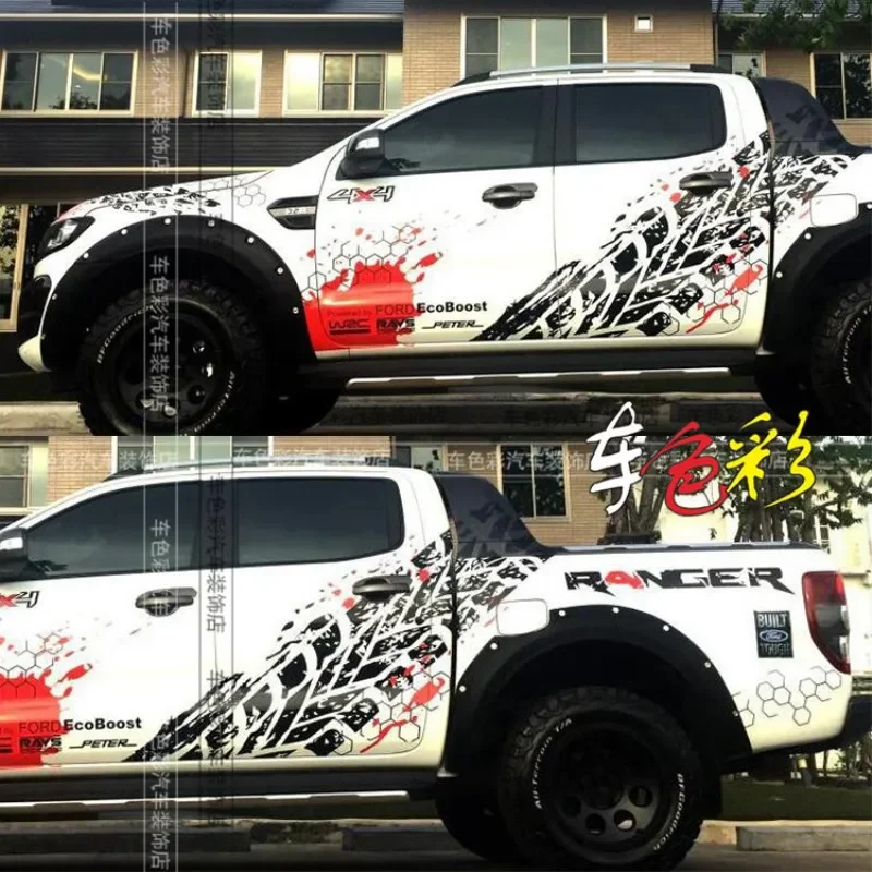 

Car Stickers Body Vinyl Modified Decorative Decals Film Accessories FOR Ford Raptor F150