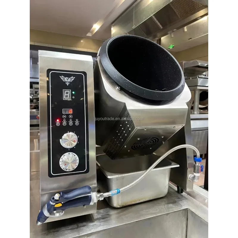 Cooking Machine Robot 5KW Intelligent Electric Automatic for Fast Restaurant