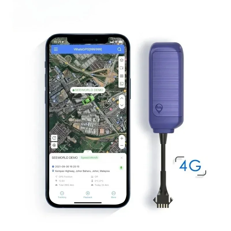 

Small Car 4G Support GEO Fence Anti Theft Gps Tracking Locator For Motorcycles With Android IOS APP