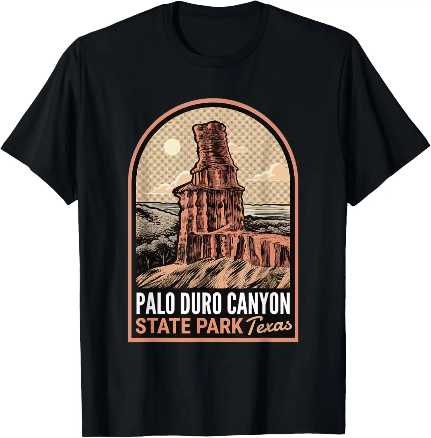 

Винтажная футболка Palo Duro Canyon State Park Texas
