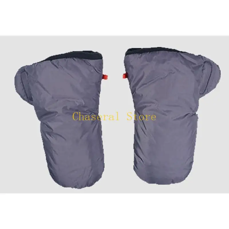 E7CE Universal Warm Comfortable Winter Gloves Anti-Freeze Stroller Hand Muff 38x18cm