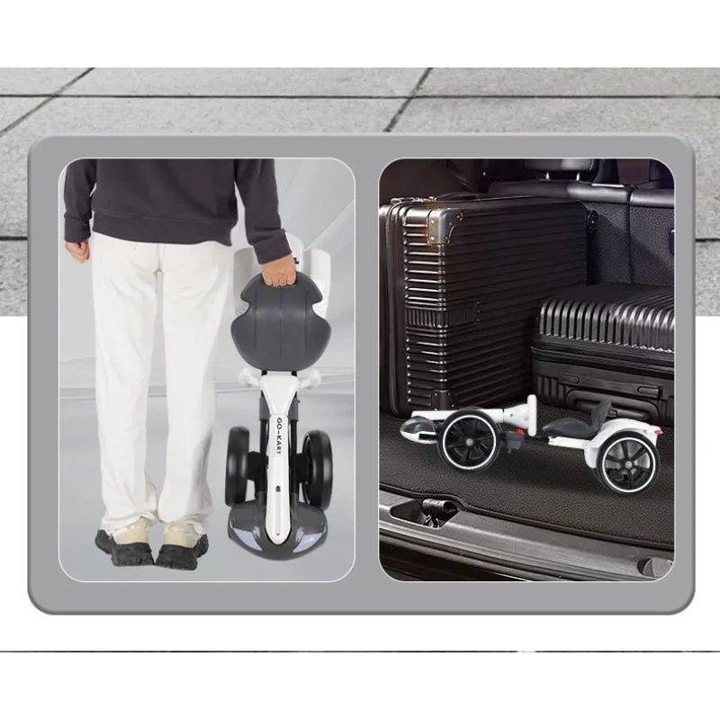 عربة الانجراف 6 فولت ألعاب كارت صغيرة عالية الجودة عربات الذهاب الكهربائية للأطفال مع جهاز التحكم عن بعد سيارة بأربع عجلات #3