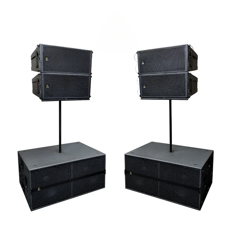 HDL210 & V218LAT 18 inch 2000 watt lijn krachtige array bas subwoofer luidsprekers geluidssysteemapparatuur / versterkers / luidspreker