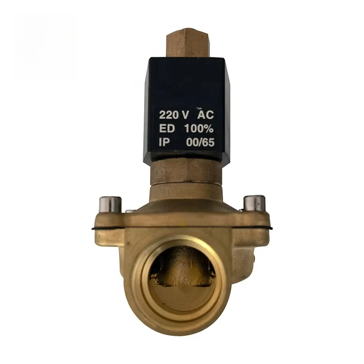 1/2 Inch Dc 12v 24v 110v 220v Solenoid Valve for Steam Liquid Water air Asco  Water Brass Solenoid Valve