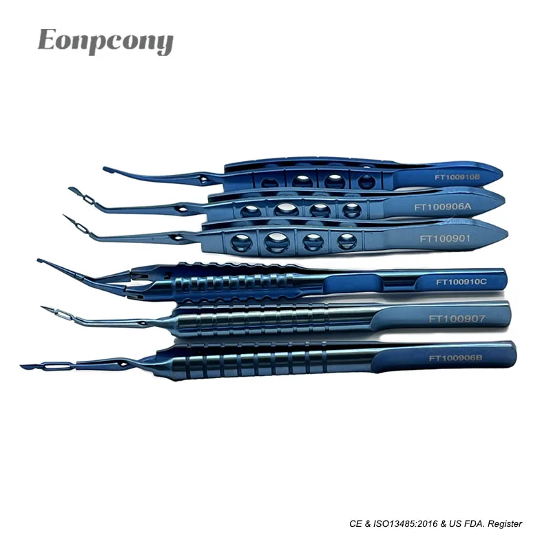 Akahoshi Phaco Combo Prechopper Forceps Dodick Brown Nucleus Cracker Ophthalmic Surgical Instruments