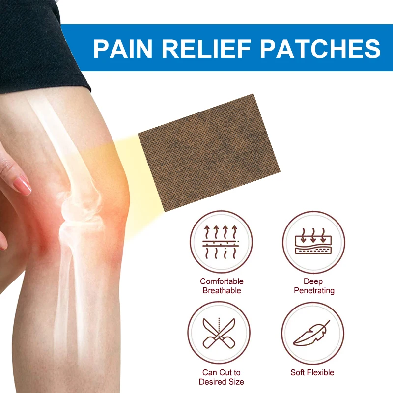 16Pcs Chinese Yunnan Herbal Pain Relief Patch Arthritis Rheumatism Ache Sticker Knee Muscle Joint Analgesic Back Neck Plaster