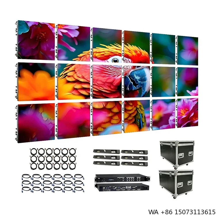 

P1.95 P2.604 P3.91 Indoor Flexible Cylindrical LED Display 360° Screen for Exhibition Hall