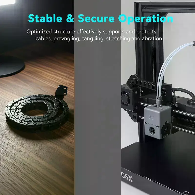 

Кабель-канат (кабельная цепь) для 3D-принтера Flashforge Adventurer 5X, улучшенные запчасти для AD5X