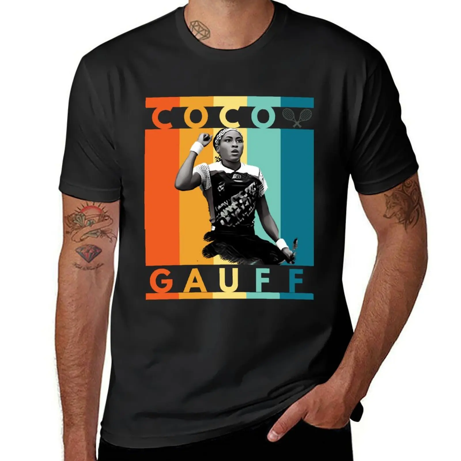 

Coco Gauff T-Shirt blanks summer top customizeds mens funny t shirts