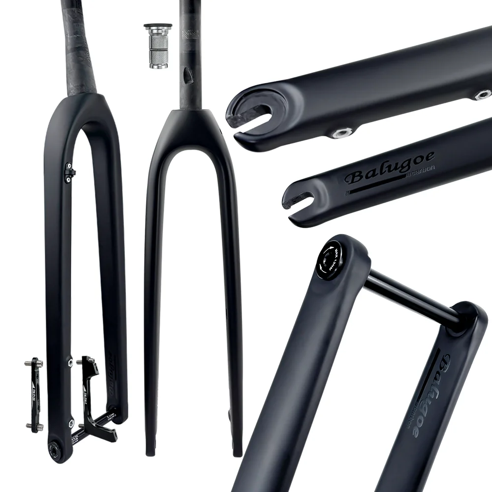 

Balugoe Road MTB велосипедная передняя вилка, прямая труба, конусная трубка, ствол, быстрая разборка 26er 27.5er 29er, аксессуары для верховой езды