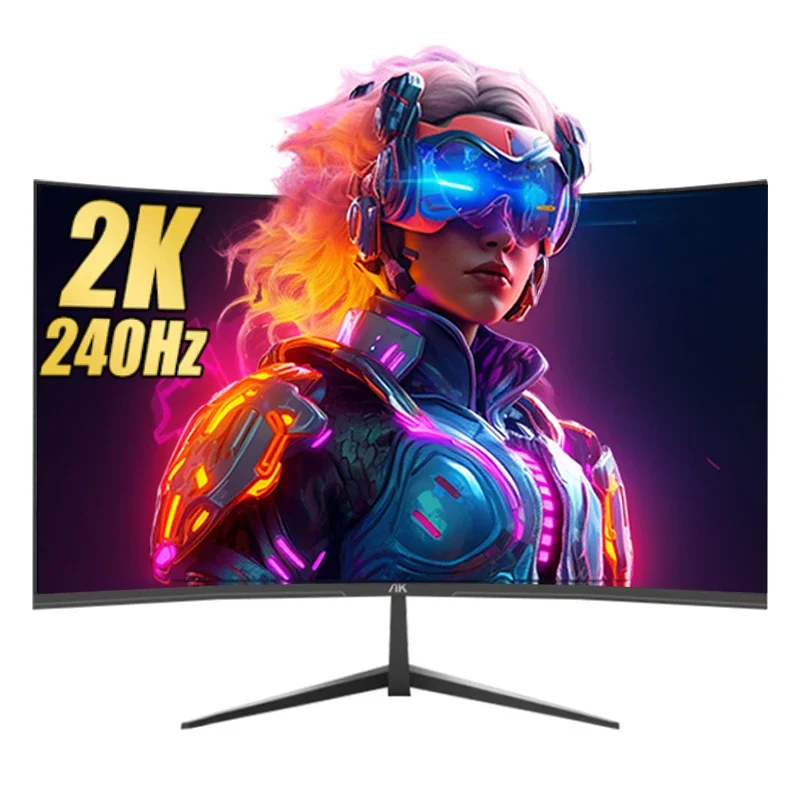 

*32-Inch 2K240HZ monitor, 180 curved Fast-IPS desktop computer large screen