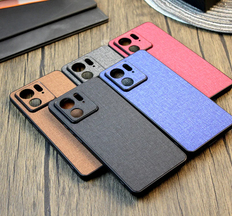 For Moto Edge 40 Moto G84 Motorola EDGE40 Neo Edge 2023 Case Luxury Cloth Hybrid HardCover Soft TPU