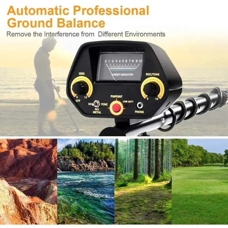 Treasure detector Metal detector Portable security detector