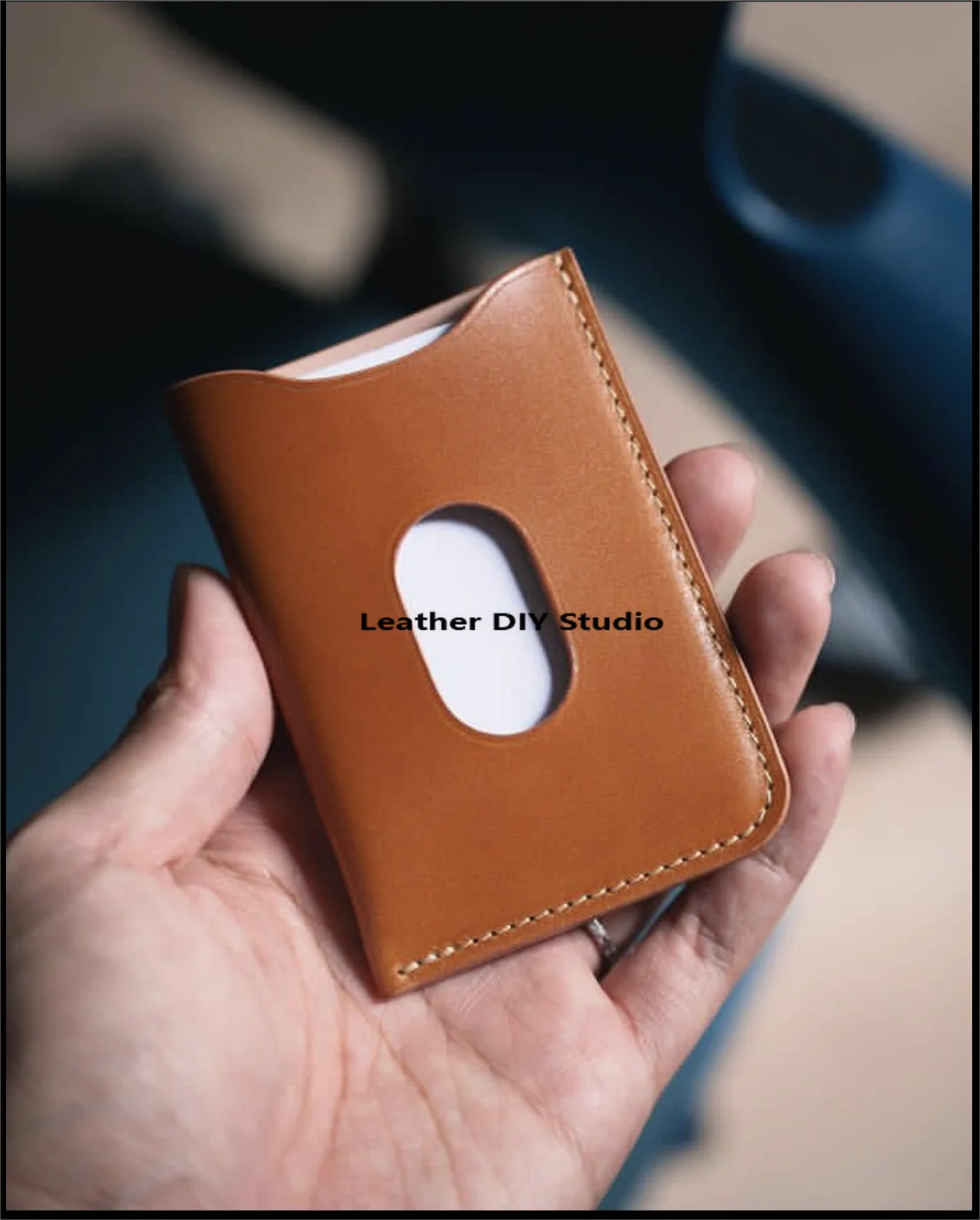 

Японское стальное лезвие «сделай сам», кожаный ремесленный держатель для карт, пресс-форма для высечки, ручной перфоратор, набор инструментов