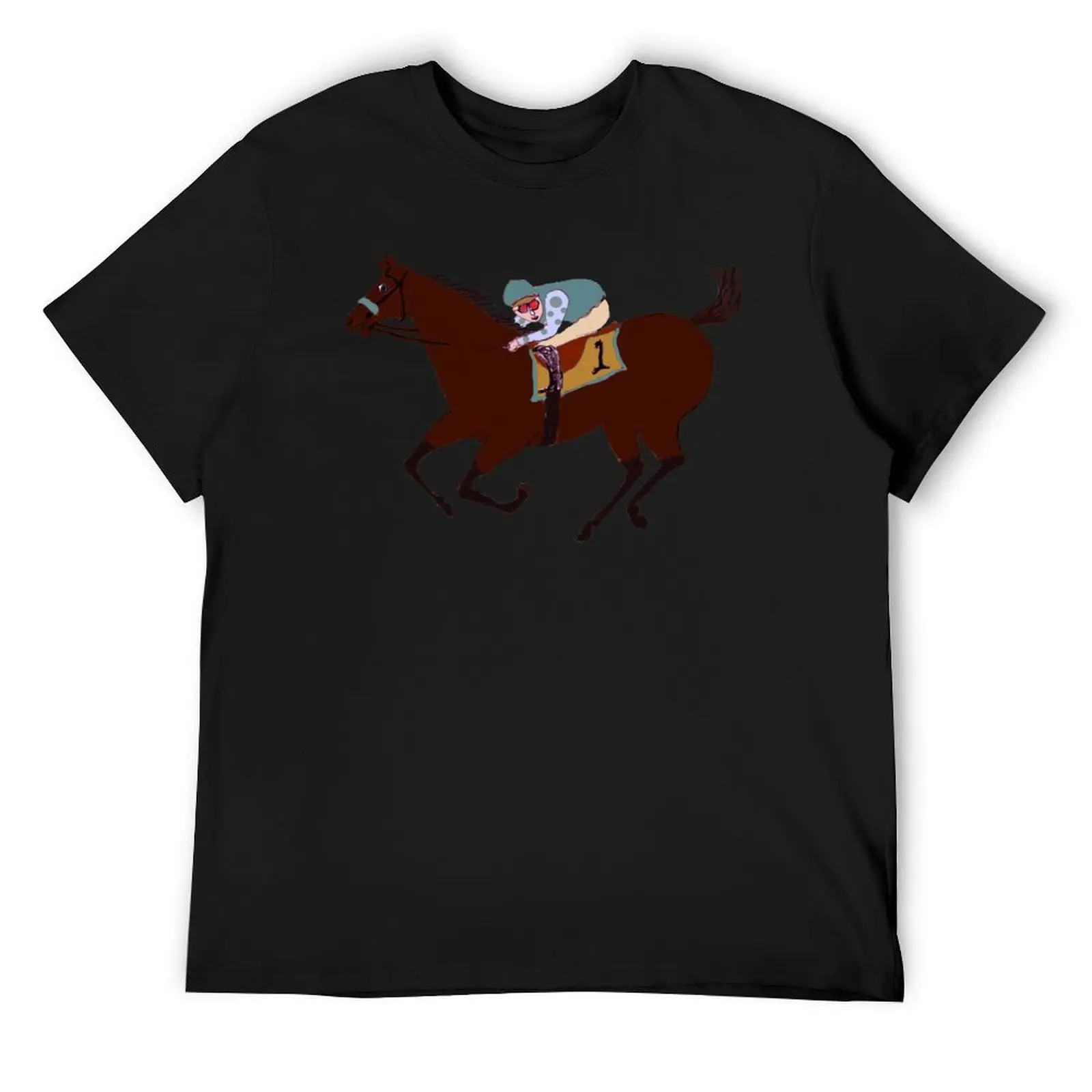 

The Racehorse - Horse Racing Apparel _amp_ Gifts T-Shirt sports fans man clothes sweat mens t shirt graphic