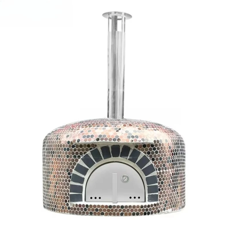 

High-quality commercial outdoor wood fired brick pizza oven, portable baking equipment