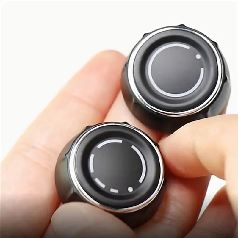 

2X For Porsche Coupe 911 718 918 Boxster Cayman Car Center Console Audio Volume Knob Cover CD Control Switch Button