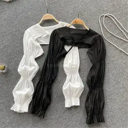 Fashionable Shoulder Wrap for Vacation Thin Shawl Scarf for Beach Sun Protective Shawl Wrap for Women with Long Sleeves