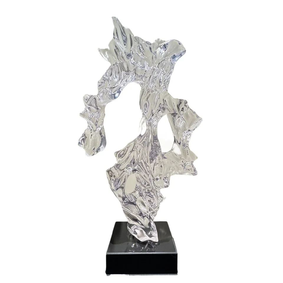 Artwork Soft Decoration Sculpture Ornament Transparent Resin