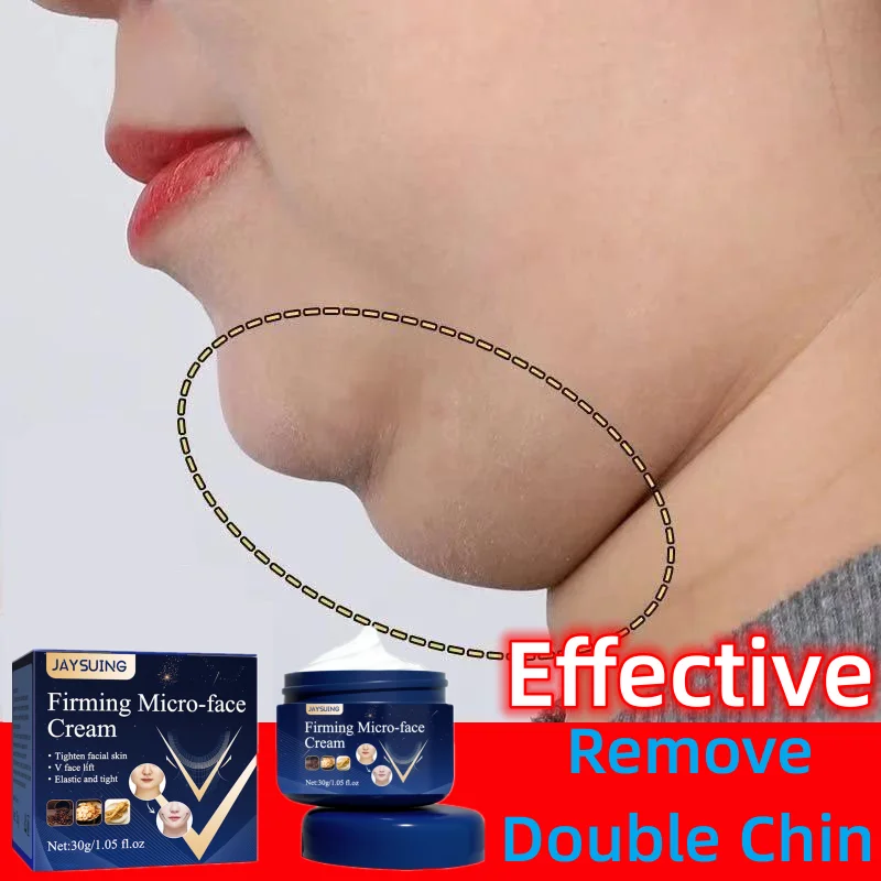 V-Shape Slimming Cream Firming Anti-aging Face-lift Removal Masseter Muscle Double Chin Face Fat Burning Anti-aging Products 30g