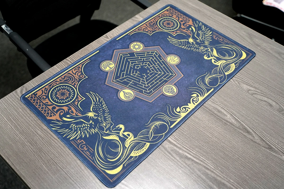 MTG Playmat Compatible for The Gathering Playmat Play MTG TCG Play Mat Art Designs Accessories