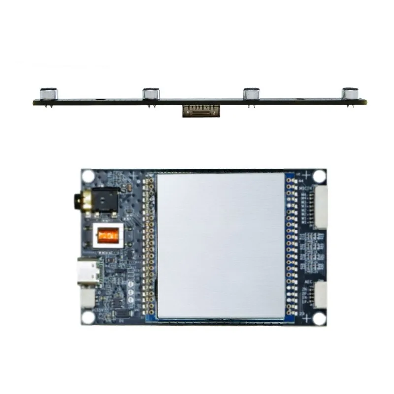 Directional Sound Pickup 4-Microphone Array Directional Mic Module for Self-Service Kiosks, Robots and Smart Terminals
