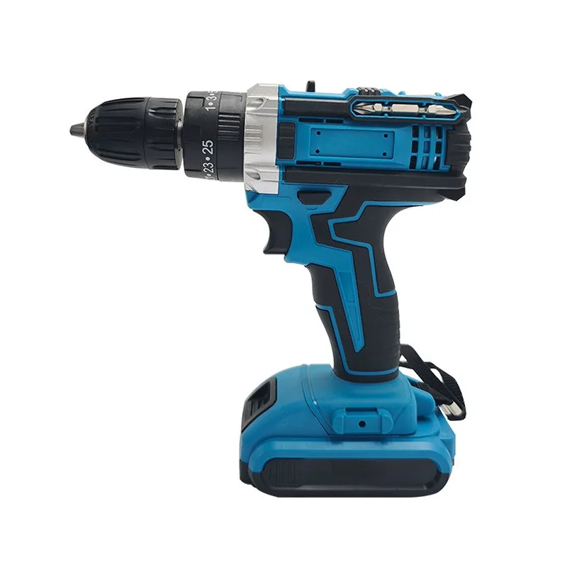 For 10Mm Double Speed Hand Electric Drill Impact Drill Electric Screwdriver Set Version