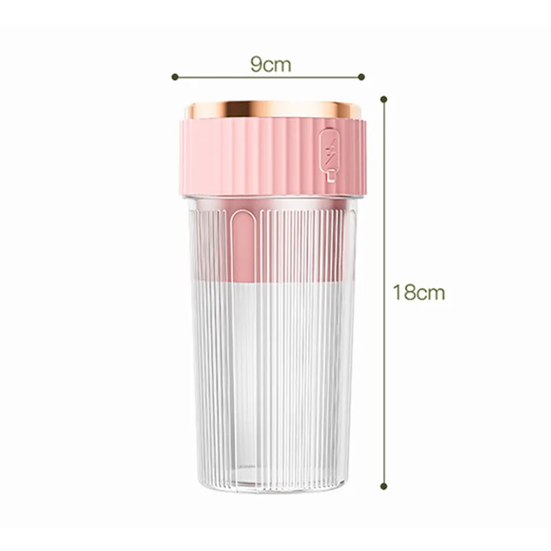 New USB Portable Juice Cup 6 Blades Multi-dimensional Wall Breaking Juicer