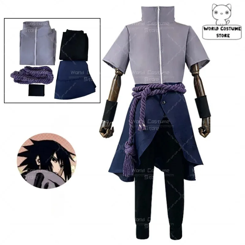 2025 aaa 일본어 캐릭터 동일 스타일 닌자 코스프레 애니메이션 전시 세트 할로윈 남녀 코스튬