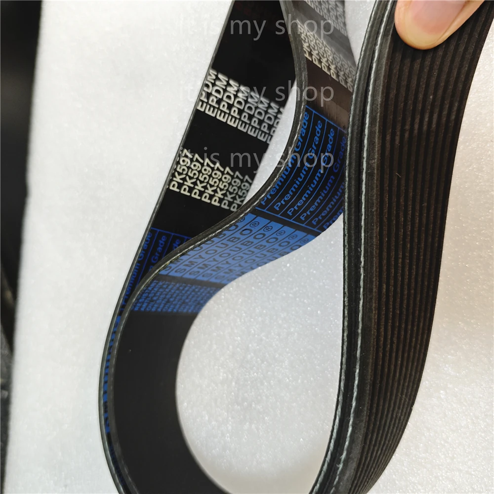 VOE Belt 20430611, 22275091, 8PK1537, V-Ribbed Belts