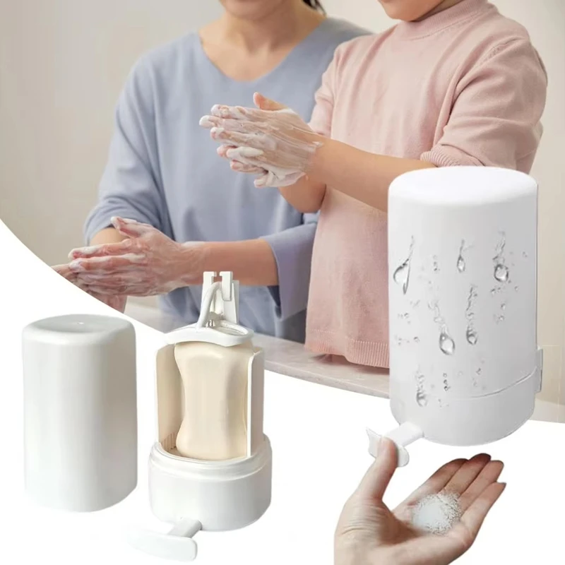 

Soap Box Bar Soap Grinder Solid Soapy Bar Grinding Box Holder Wall Mounted Crusher