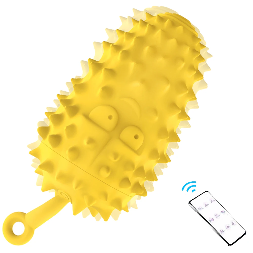 Silicone Vibrating Kegel Balls for Women Textured Ben Wa Balls Vaginal Tightening Spiky Pelvic Floor Exerciser