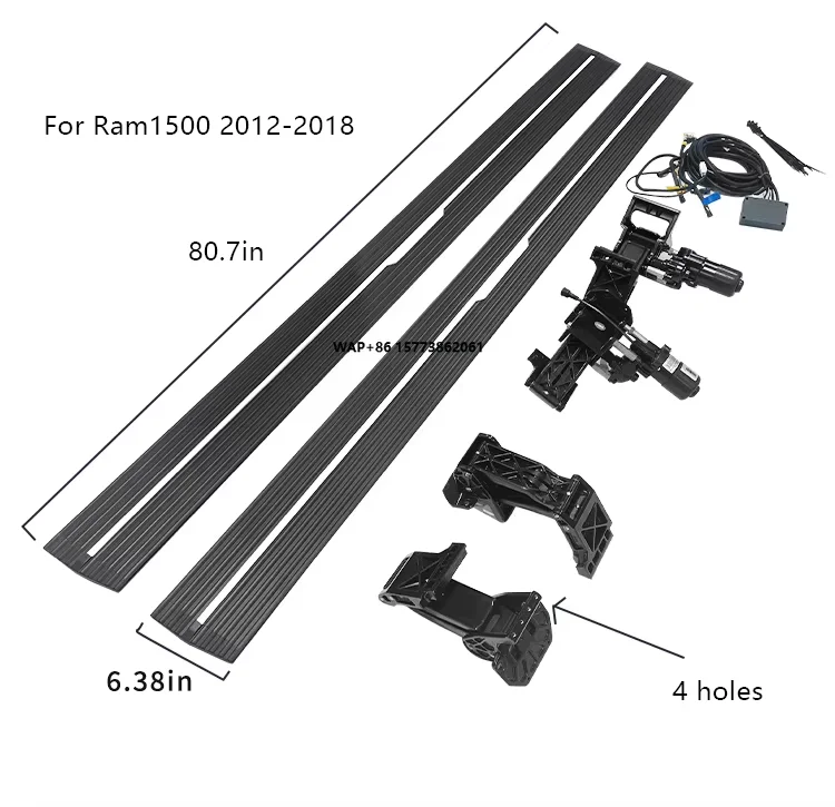 Highlander Electric Running Board Nerf Bar 2016 Powder Coated 100% Waterproof CN;ZHE Electric Step Black