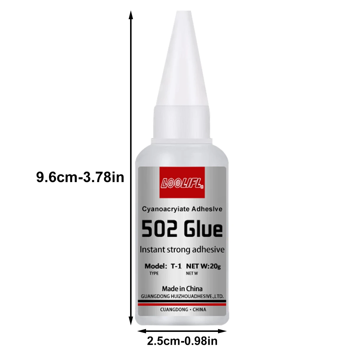 Loolifl 1-5 pçs 502 super cola instantânea de secagem rápida cianoacrilato adesivo couro borracha madeira metal forte ligação ferramenta de cola líquida