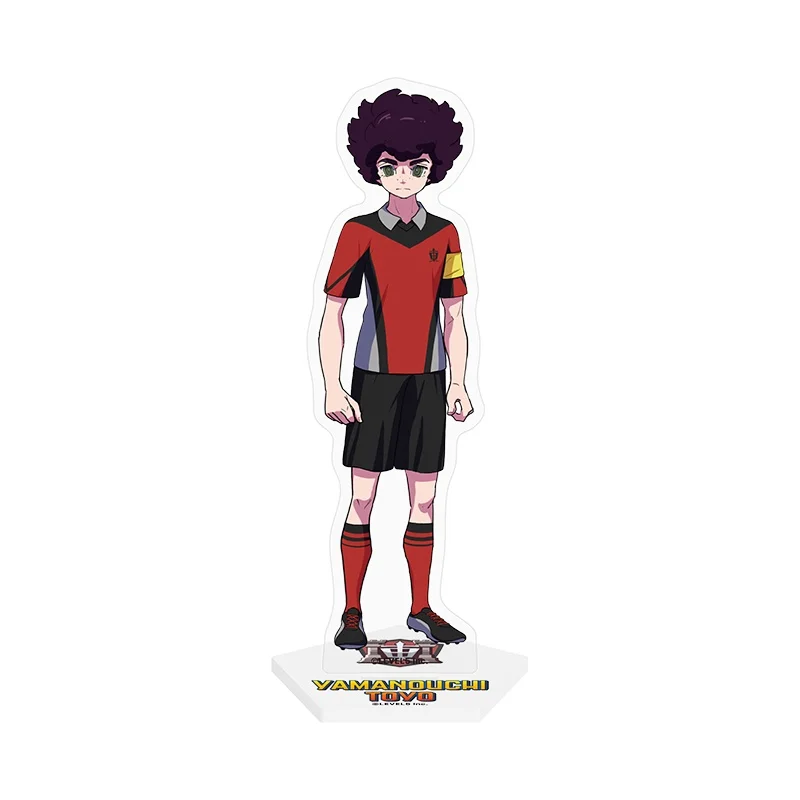 Inazuma Eleven Anime John Beat Toyo Yamanouchi Kai Yoshizaki Acrylic Figure Stand Birthday Gifts 15cm Keychain