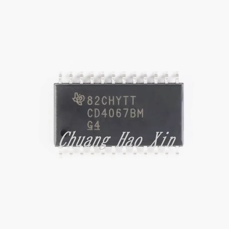 10pcs brand new original CD4067BM96 SOIC-24 CMOS single channel 16 channel analog multiplexer chip