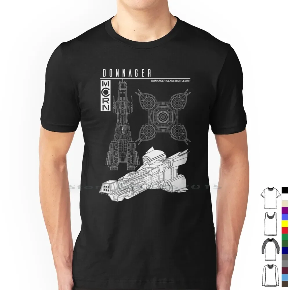 Donnager Mcrn Ship ( The Expanse ) T Shirt 100% Cotton Donnager Mcrn Theexpanse Spaceship Science Fiction Scifi Short Long