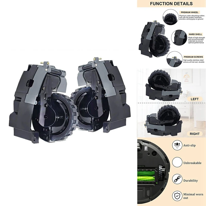 Aandrijfwielmodule Voor Irobot Roomba 500 600 700 800 900 Serie Vervangingsonderdelen Voor Stofzuigers