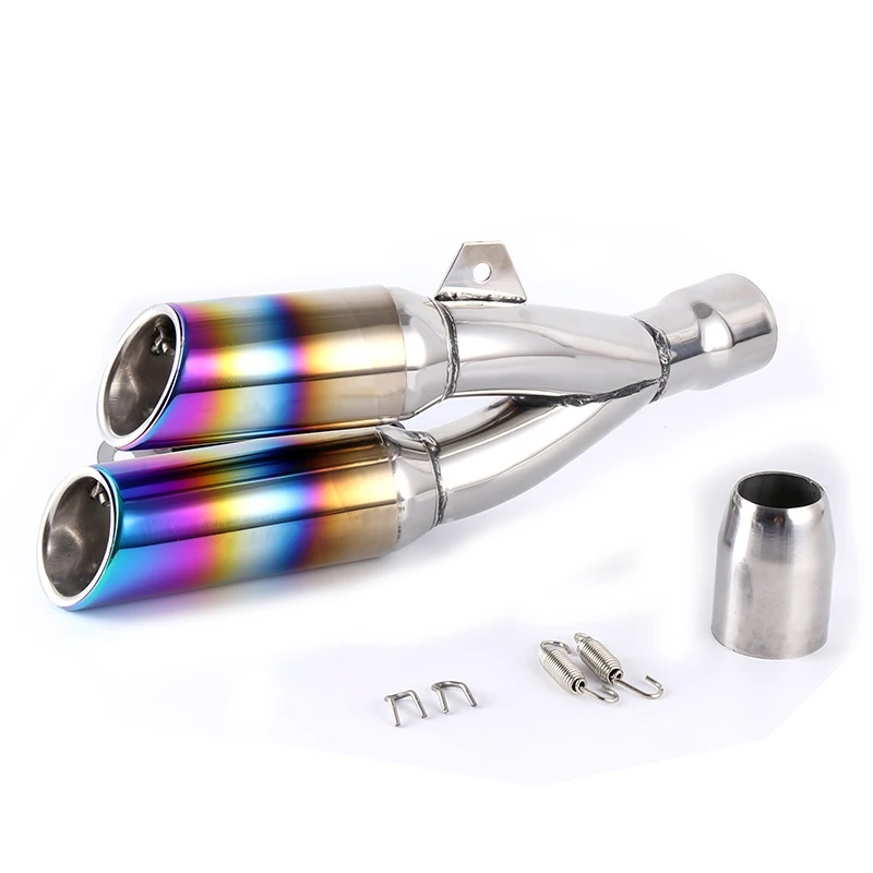 

Motorcycle Sports Car Muffler Escape Suitable for Modifying Thunder Left and Right Exhaust Pipes