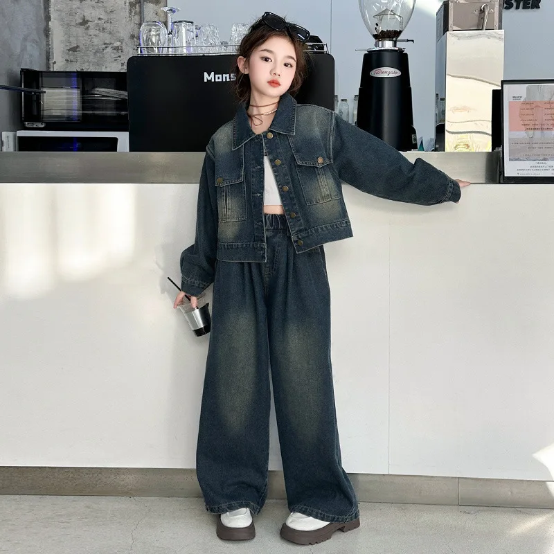 bambini-ragazze-due-pezzi-denim-outfit-autunno-bambini-ragazze-gira-imbottiture-colletto-cappotto-junior-ragazze-elastico-in-vita-pantalone-4-14y-ragazze-set