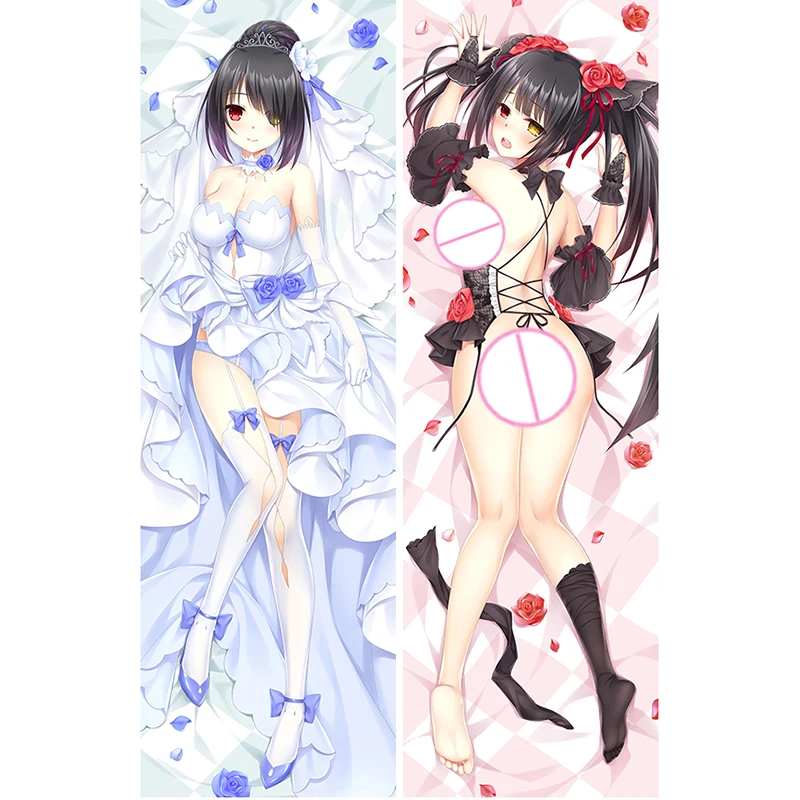 

Dakimakura Anime Pillow Cover Beauty With Giant Breasts Double Sided Print Life-size Halloween Christmas Decoration